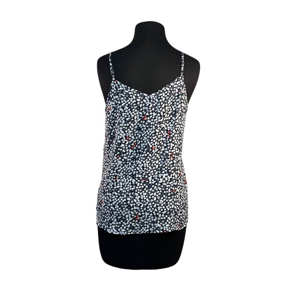 Loft Outlet Size Small Petite Floral Print Sleeveless Top - Picture 4 of 7
